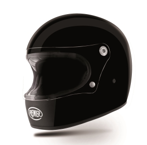 Motorradhelm Premier TROPHY - schwarz matt