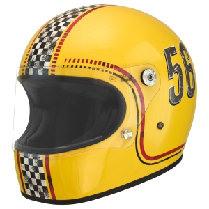 Motorradhelm Premier TROPHY "56" Yellow