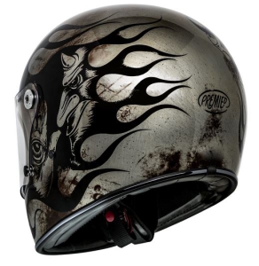 Premier - Trophy - Titanium - Motorradhelm
