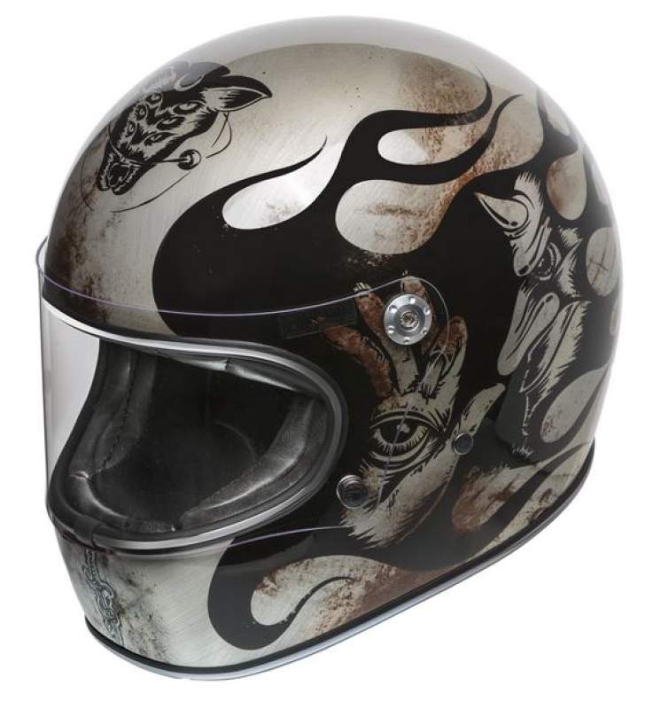 Premier - Trophy - Titanium - Motorradhelm