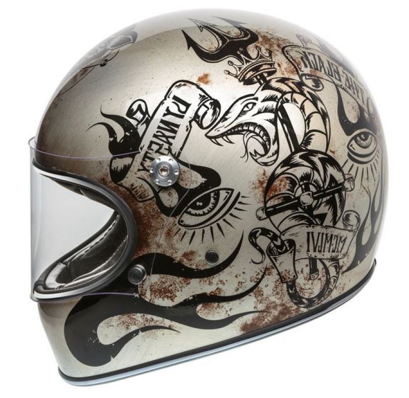 Premier - Trophy - Titanium - Motorradhelm